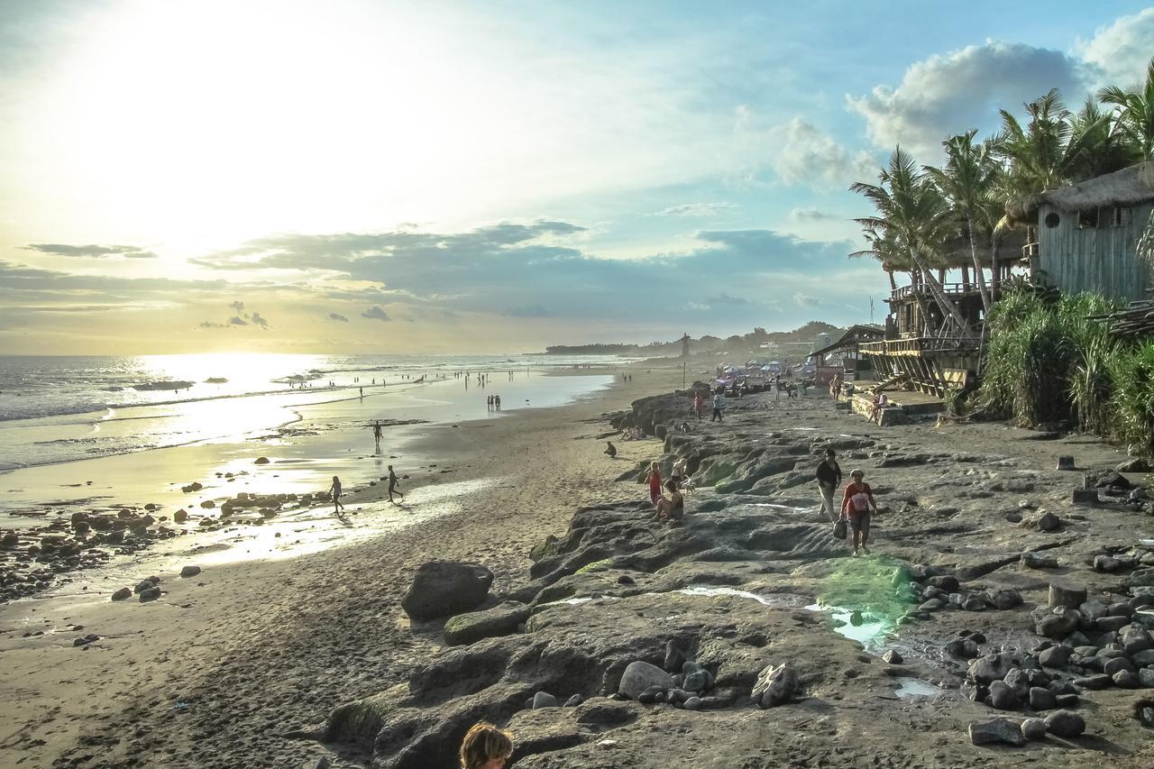 Bima Sakti Homestay Echo Beach Canggu Exteriör bild
